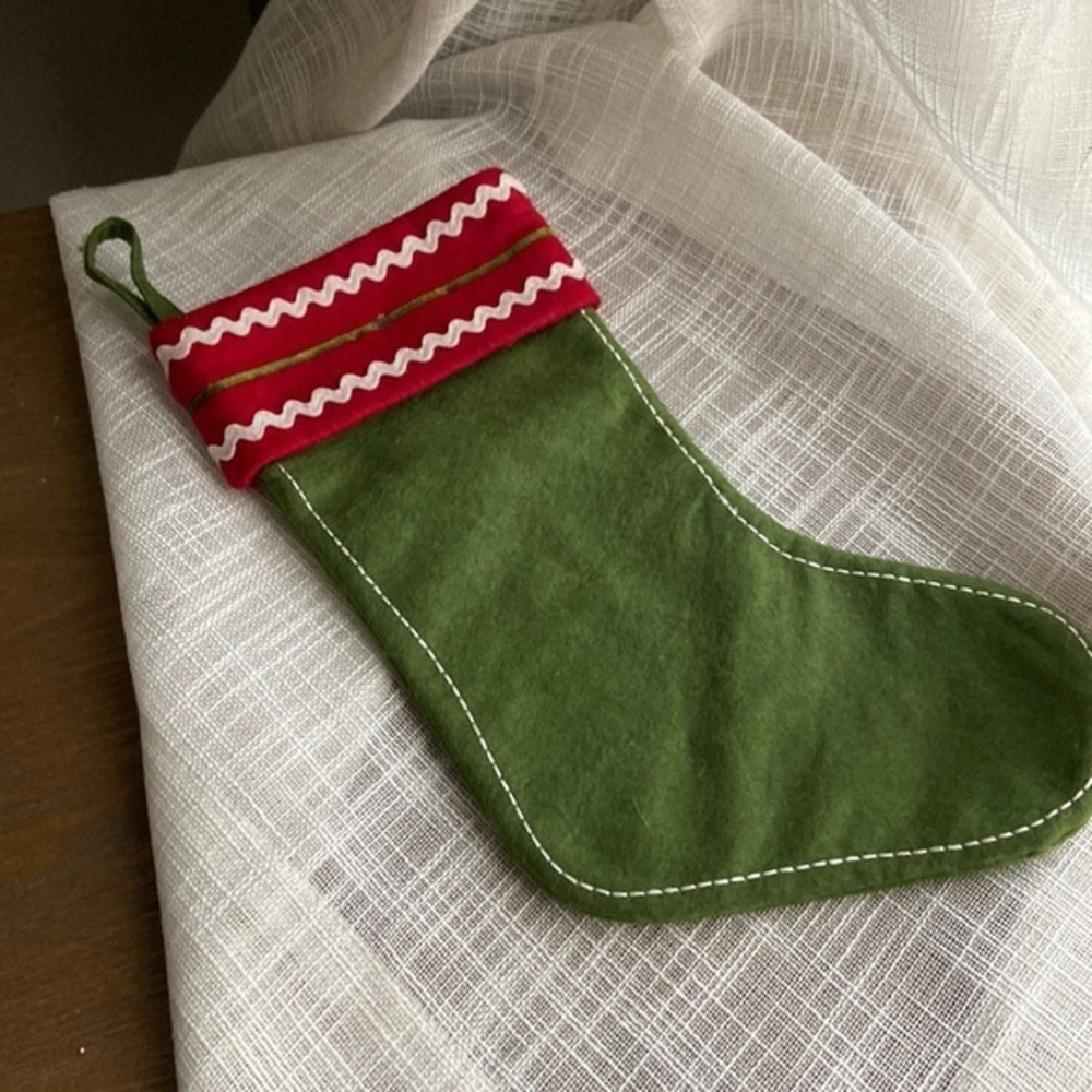 Simple Christmas stocking